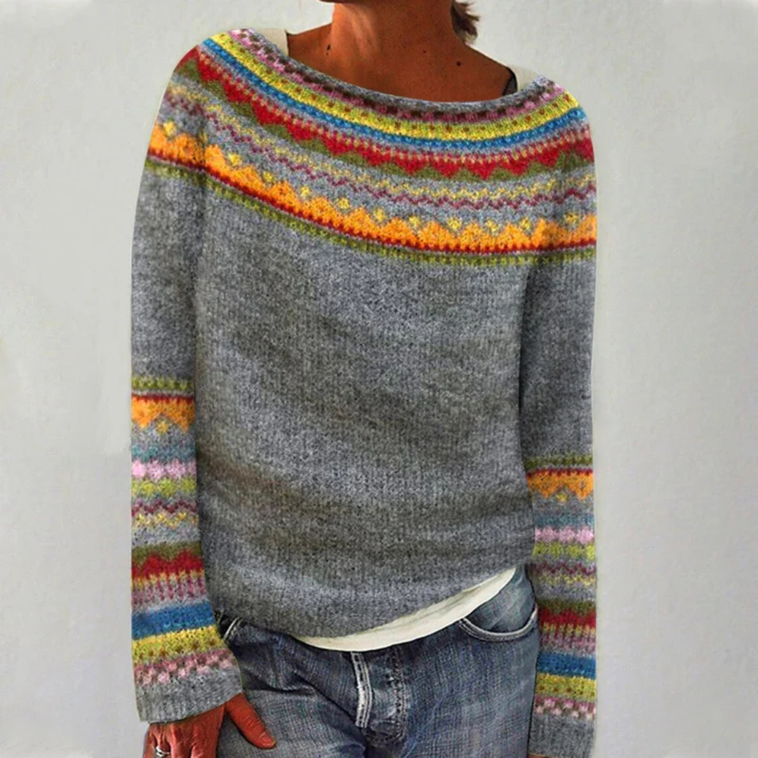Pull Rétro Pour Femme | Chaud