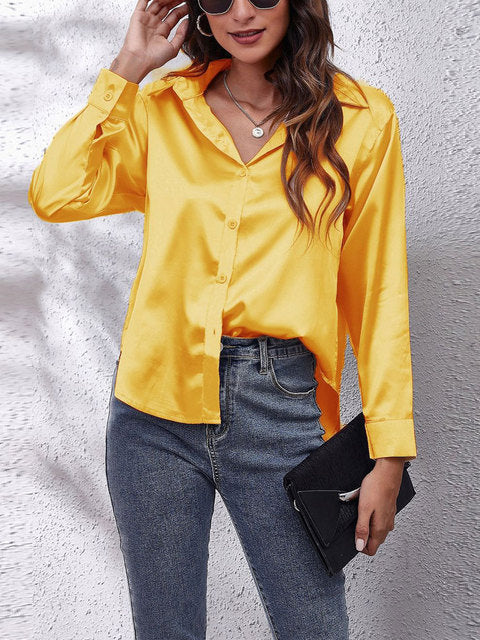 Chemise Sophistiqué Pour Femme | Manche Longue