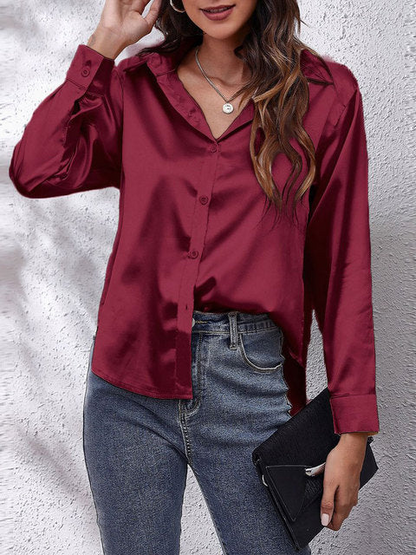 Chemise Sophistiqué Pour Femme | Manche Longue
