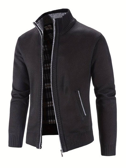 Barry | Cardigan Fermeture à éclair Pour Hommes | Chaud