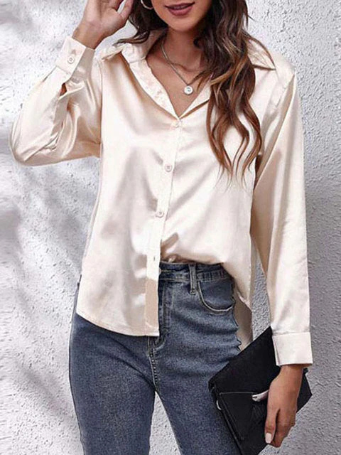 Chemise Sophistiqué Pour Femme | Manche Longue