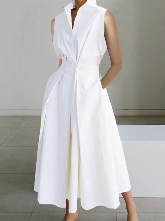 Robe Chemise Urbain Pour Femme | Maxi