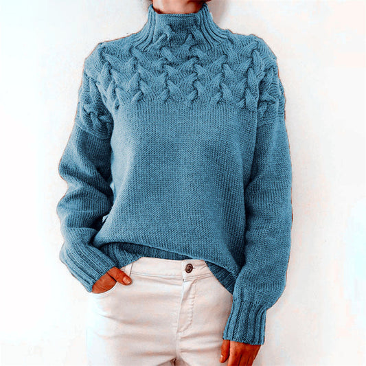 Jade | Pull Col Roulé pour femmes | Tricot
