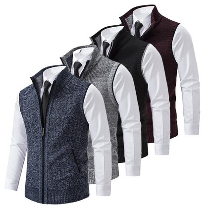 Gilet Fermeture Éclair Pour Hommes | Chaud