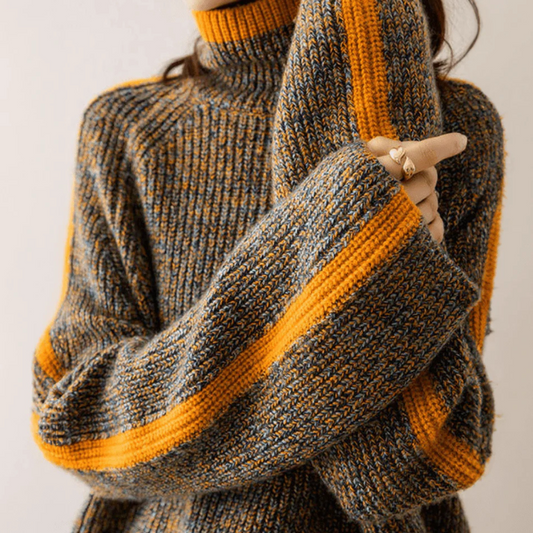 Pull Col Roulé Pour Femme | Chaud