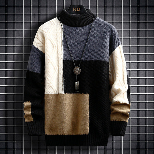 Ludovic | Pull Tricoté Pour Hommes | Chaud