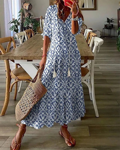 Robe d'été Bohème Pour Femme | Maxi