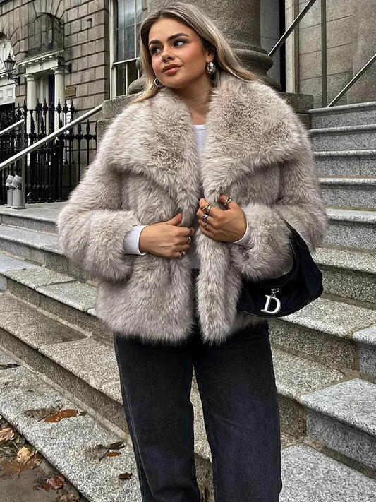 Veste Luxurieux Pour Femme | Court
