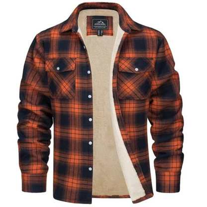 Veste À Carreaux Pour Hommes | Court