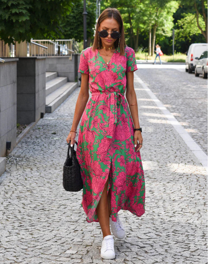 Robe d'été Imprimé Pour Femme | Maxi