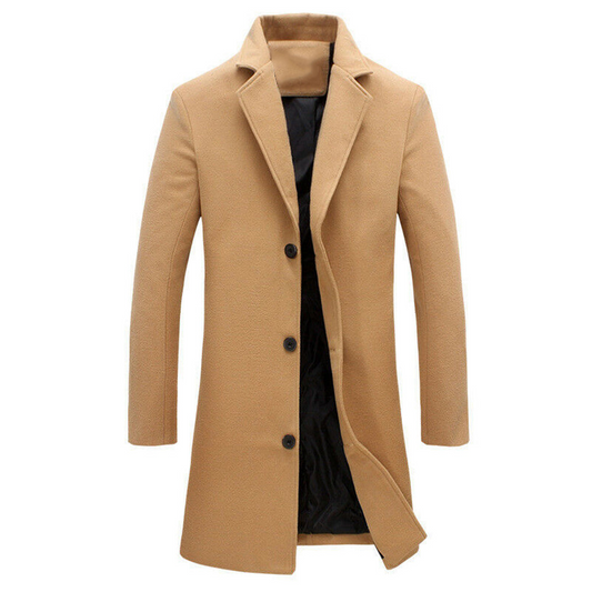 Robert | Manteau Sophistiqué Pour Hommes | Longue