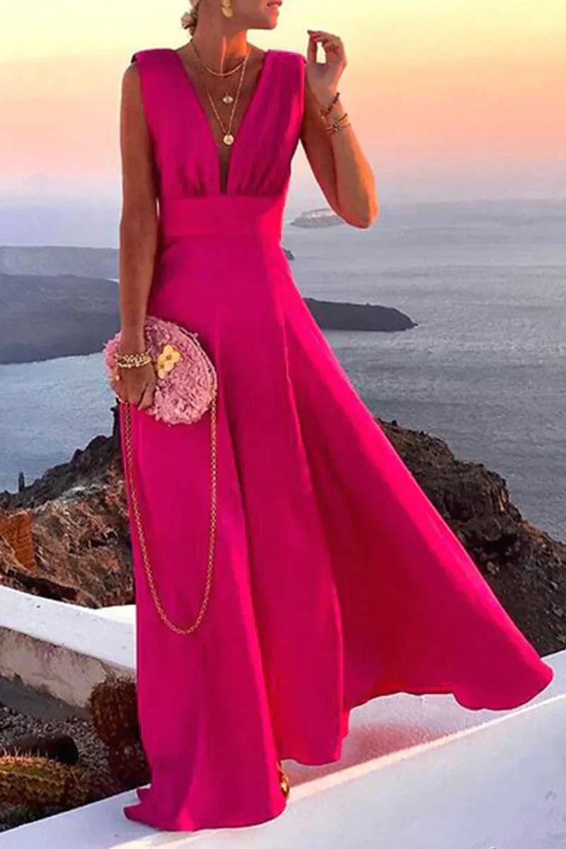 Robe d'été Elégant Pour Femme | Maxi