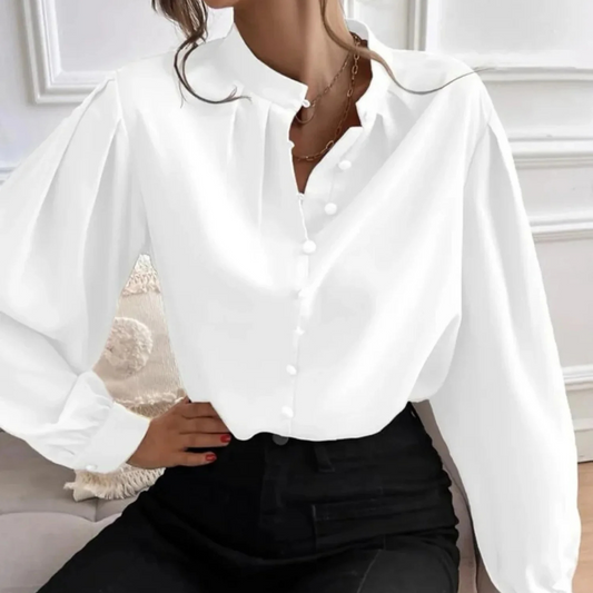 Joan | Chemisier Chic Pour Femme | Avec Col