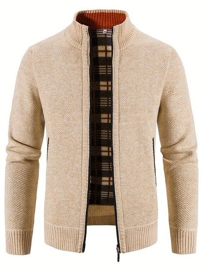 Barry | Cardigan Fermeture à éclair Pour Hommes | Chaud