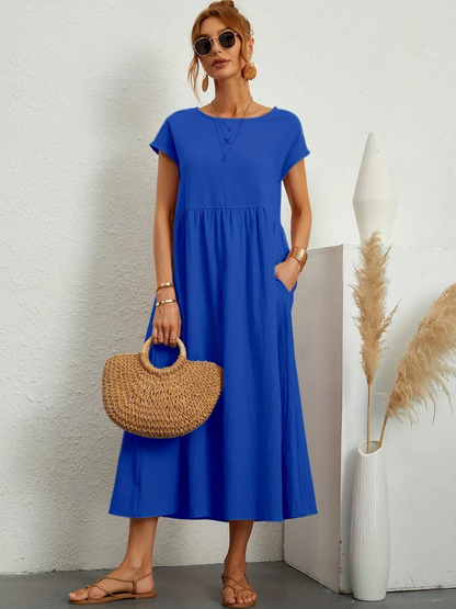 Robe d'été Minimaliste Pour Femme | Midi