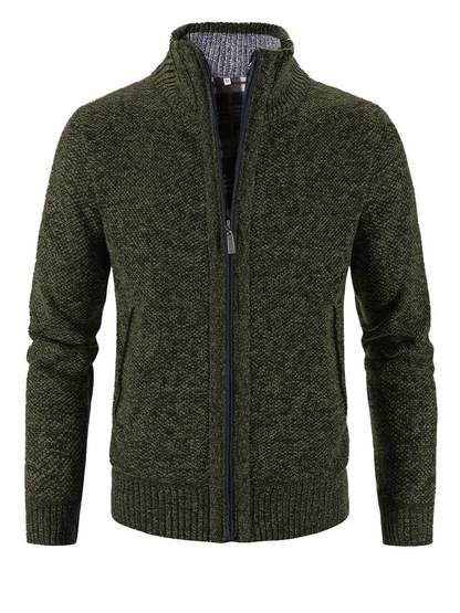 Barry | Cardigan Fermeture à éclair Pour Hommes | Chaud
