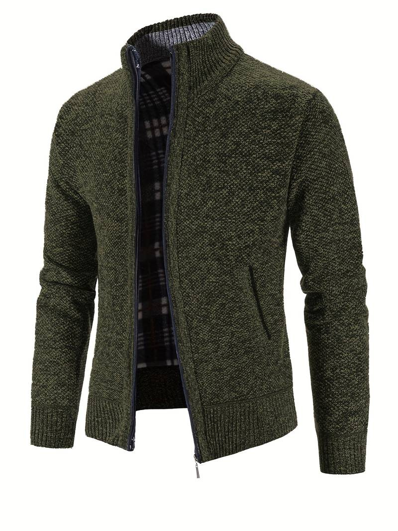 Barry | Cardigan Fermeture à éclair Pour Hommes | Chaud