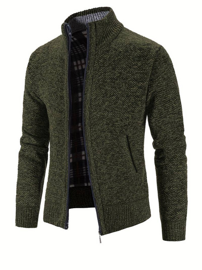 Barry | Cardigan Fermeture à éclair Pour Hommes | Chaud