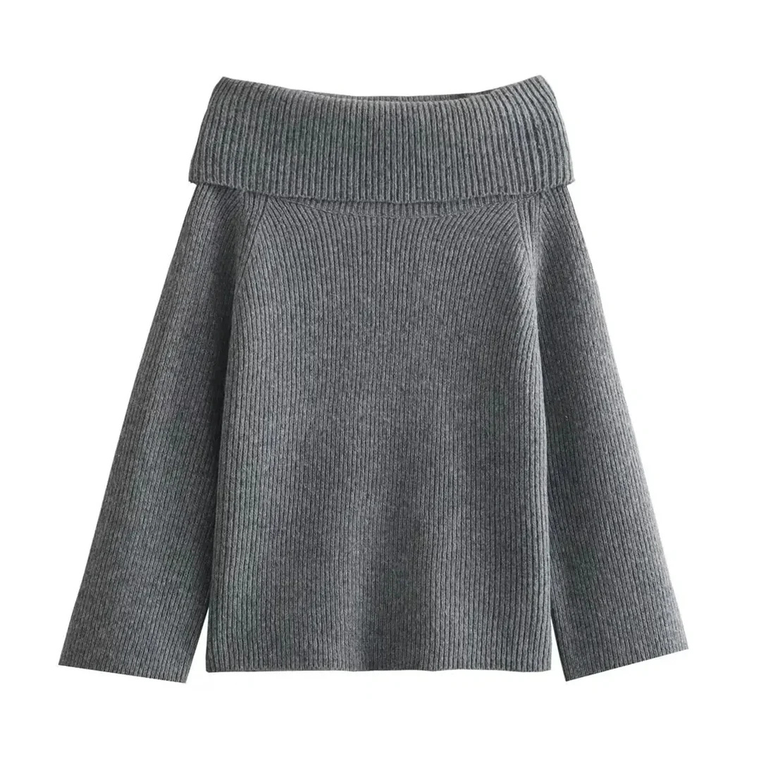 Pull Épaule Nue Pour Femme | Chaud