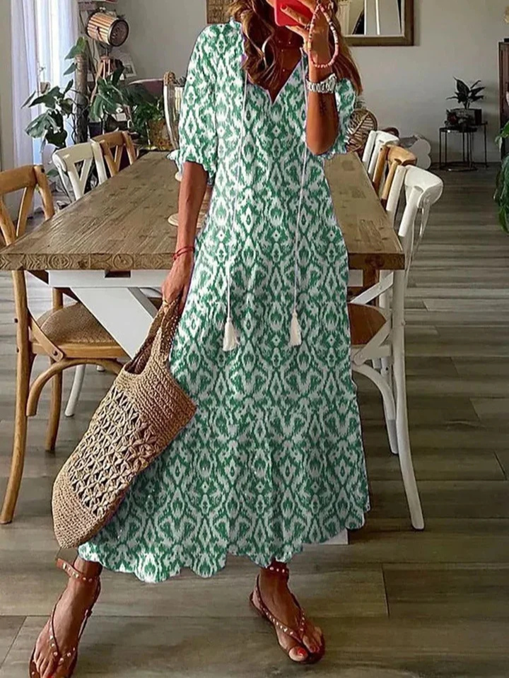 Robe Bohème Charmant Pour Femme | Maxi