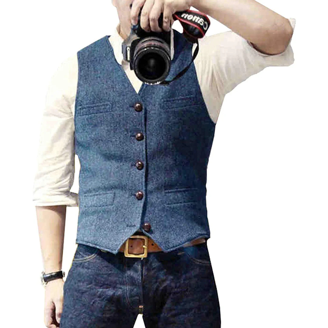 Gilet Élégant Pour Hommes