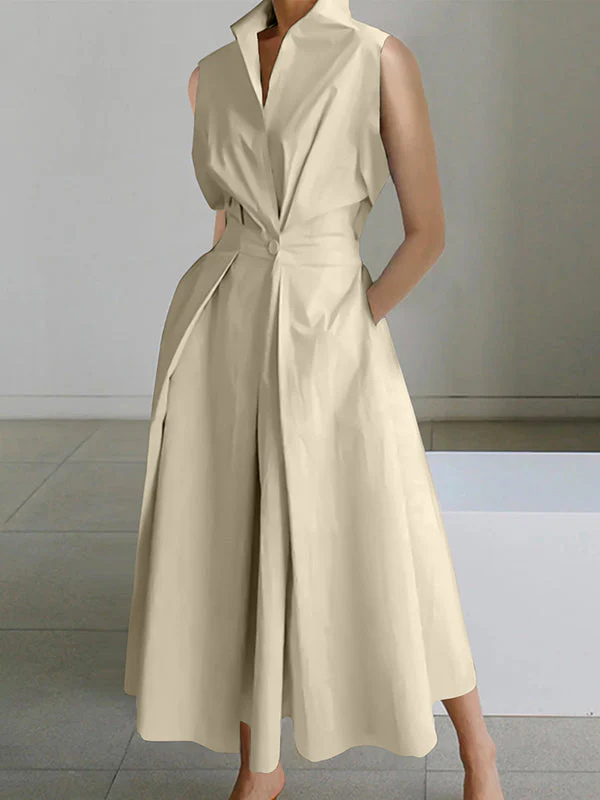 Robe Chemise Urbain Pour Femme | Maxi