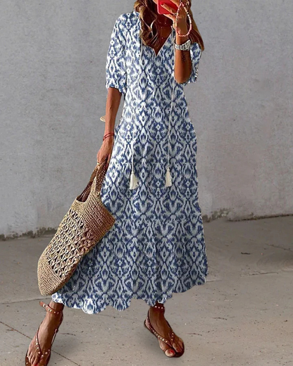 Robe d'été Bohème Pour Femme | Maxi