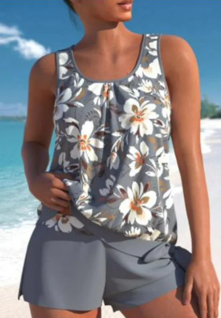 Tankini 2 Pieces Pour Femme | Fraîche