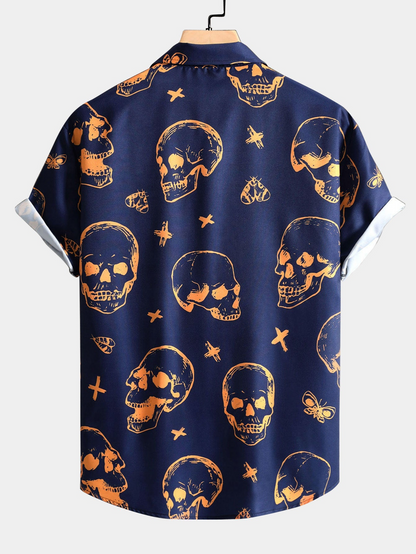 Maxime | Chemise Imprimé Pour Hommes | Manche Courte