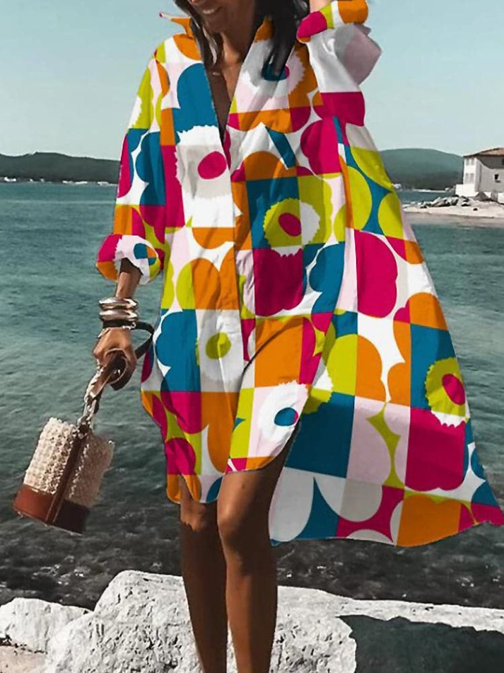 Robe d'été Vibrante Pour Femme | Mini