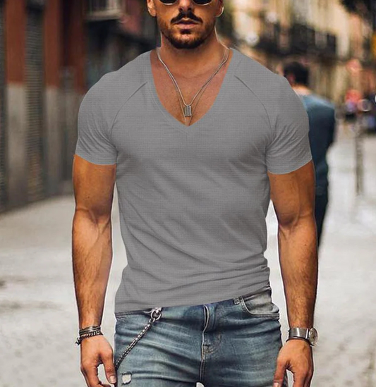 T-Shirt Coupe Décontractée Pour Hommes | Manche Courte