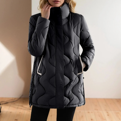 Doudoune Col Montant Pour Femme | Hiver