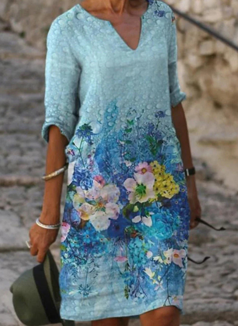 Robe d'été Fleurie Pour Femme | Midi