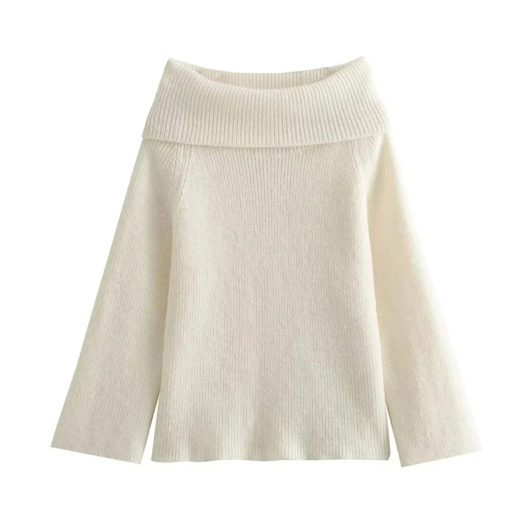 Pull Épaule Nue Pour Femme | Chaud