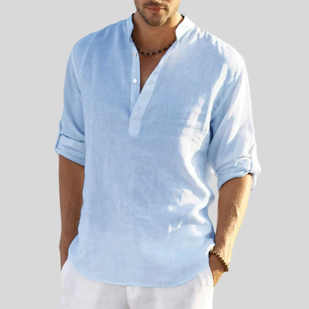 Polo Manches de bracelets Pour Hommes | Léger