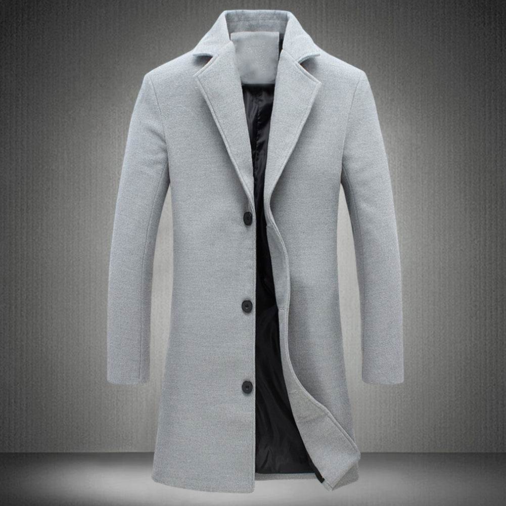 Robert | Manteau Sophistiqué Pour Hommes | Longue