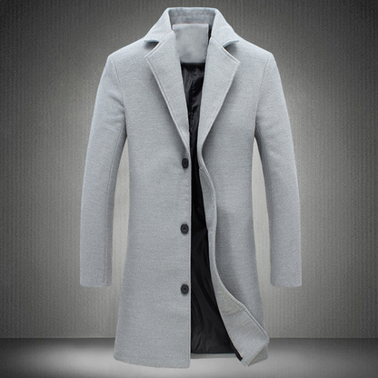 Robert | Manteau Sophistiqué Pour Hommes | Longue