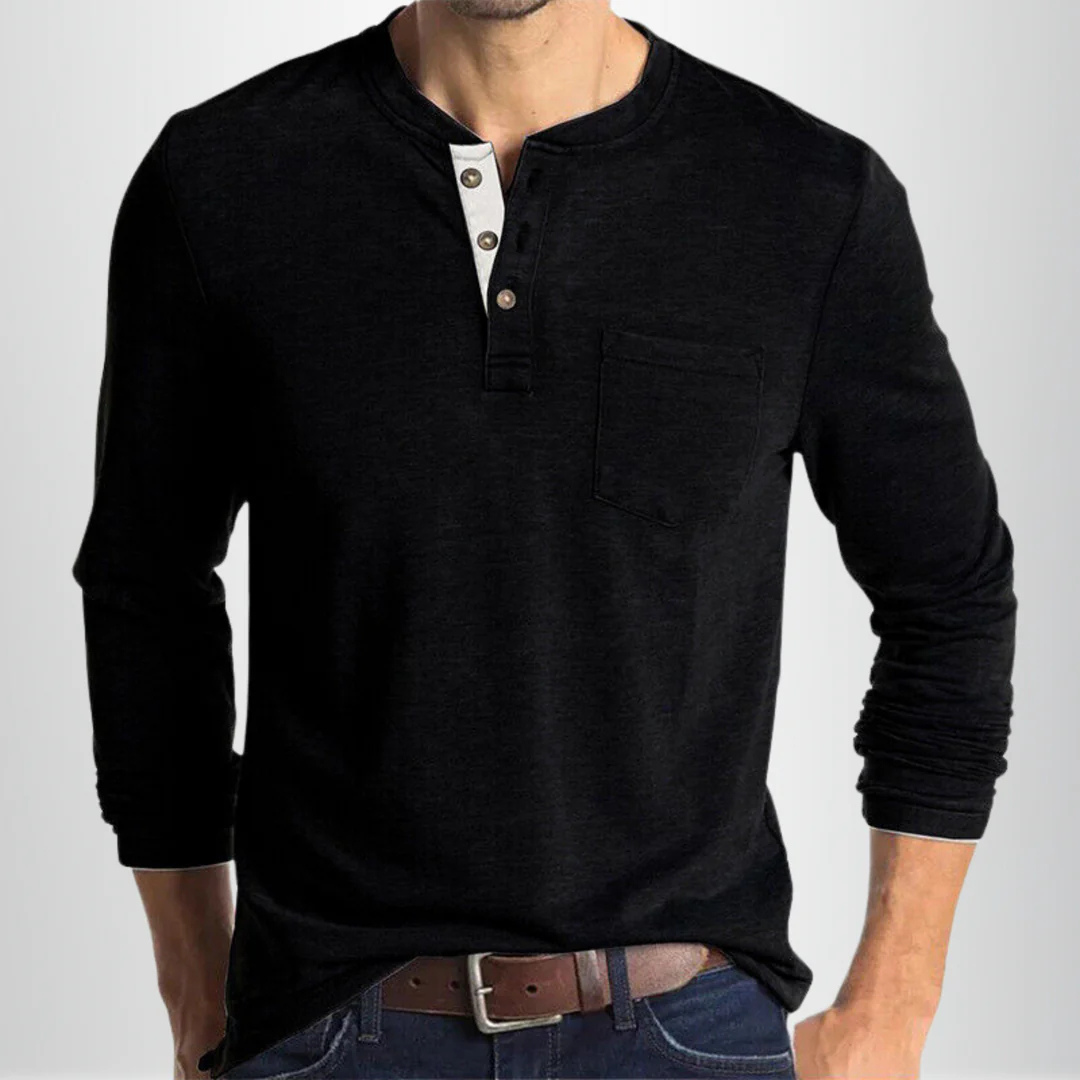 Chemise Décontracté Pour Hommes | Manche Longue