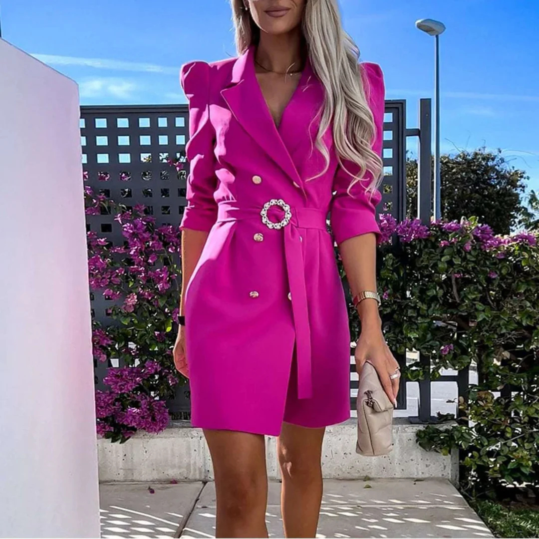 Robe Blazer Silhouette Moulante Pour Femme | Mini