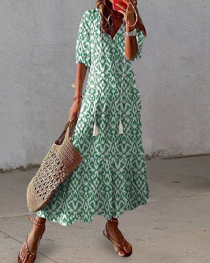 Robe d'été Bohème Pour Femme | Maxi