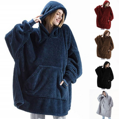 Francia | Sweat à Capuche Surdimensionné Pour Femme | Chaud