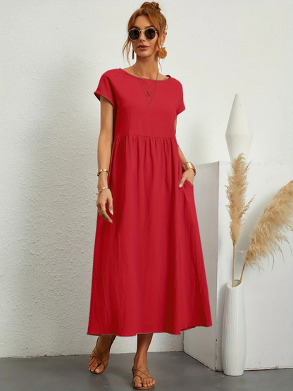Robe d'été Minimaliste Pour Femme | Midi