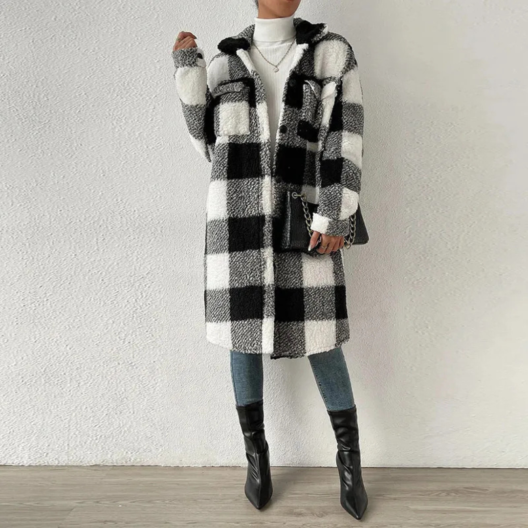 Manteau Tendance Pour Femme | À Carreaux