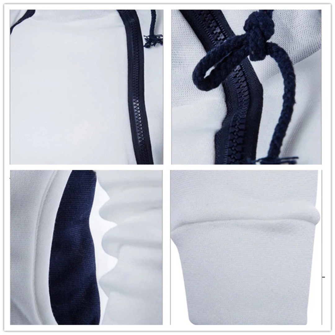 Medard | Sweat à Capuche Stylisé Pour Hommes | Demi-Fermeture éclair