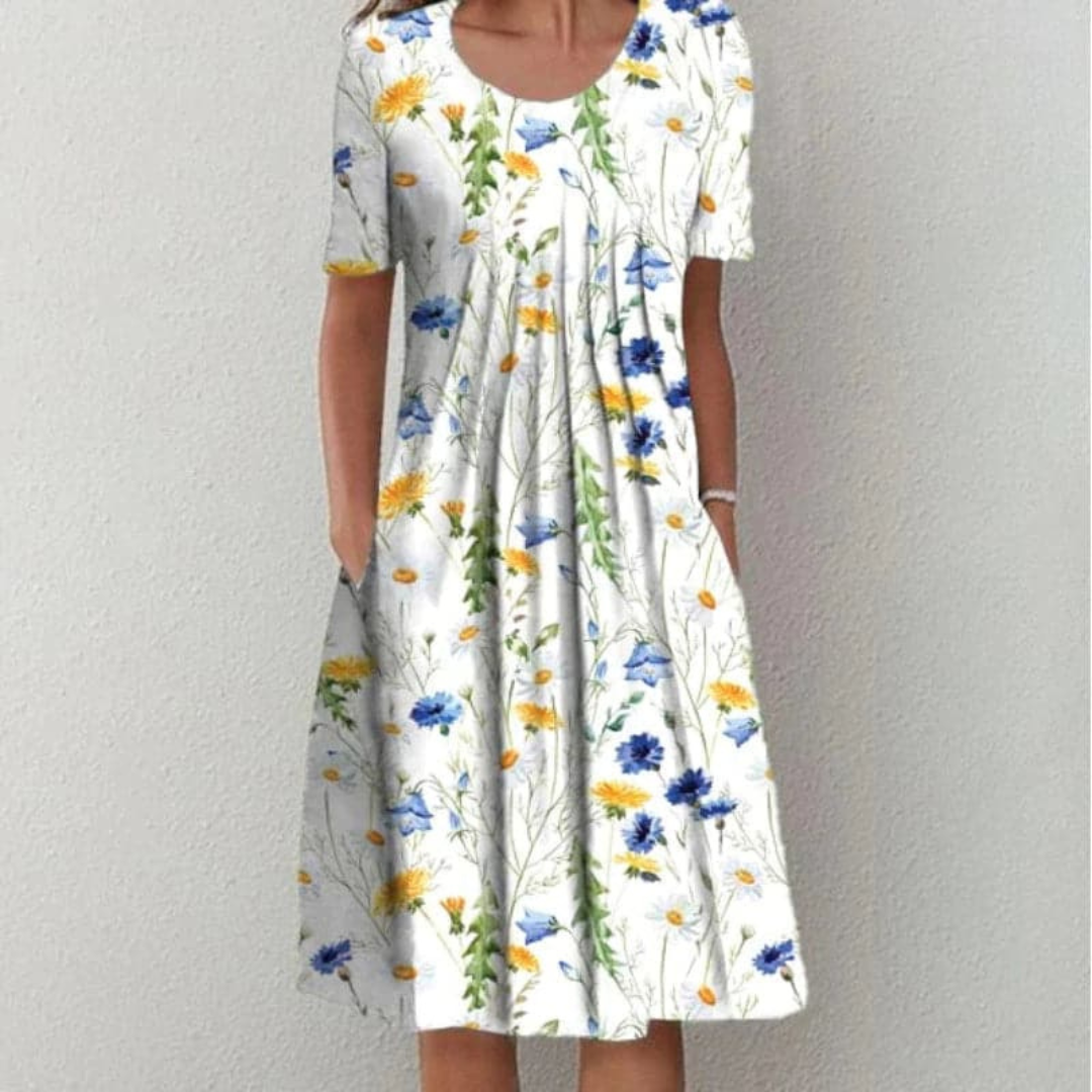Robe d'été Fleuri Pour Femme | Midi