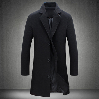 Robert | Manteau Sophistiqué Pour Hommes | Longue