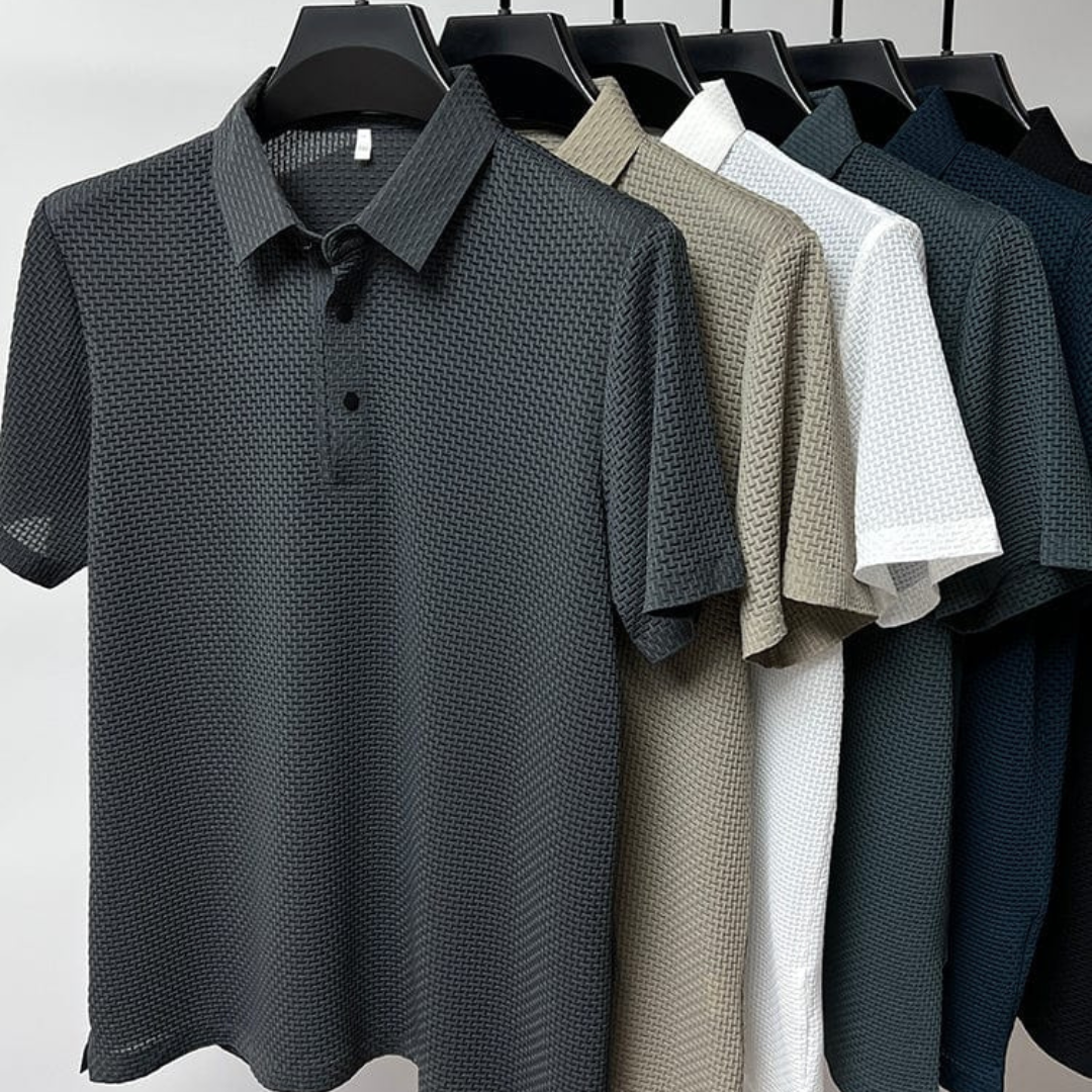 Sébastien | Polo Elégant Pour Hommes | Manche Courte