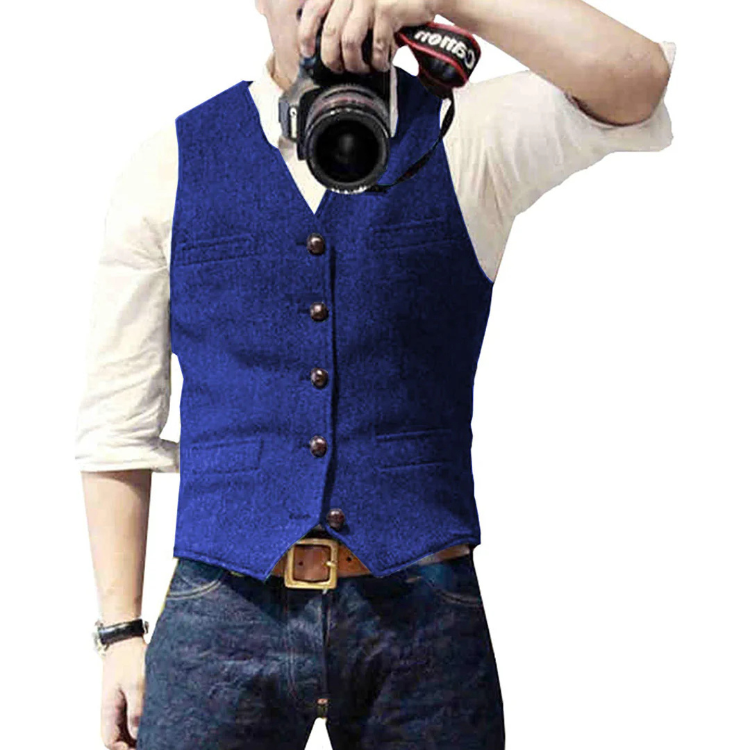 Gilet Élégant Pour Hommes