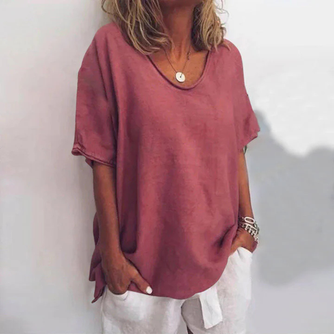 Chemisier Coupe Ample Pour Femme | Confort