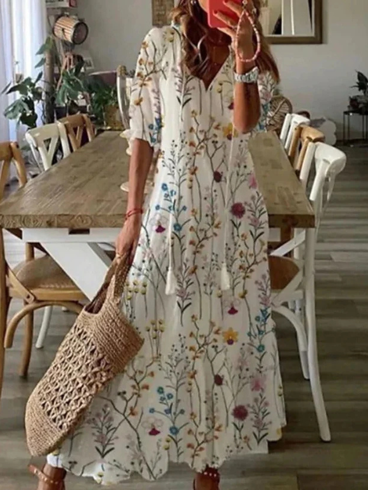 Robe Bohème Charmant Pour Femme | Maxi